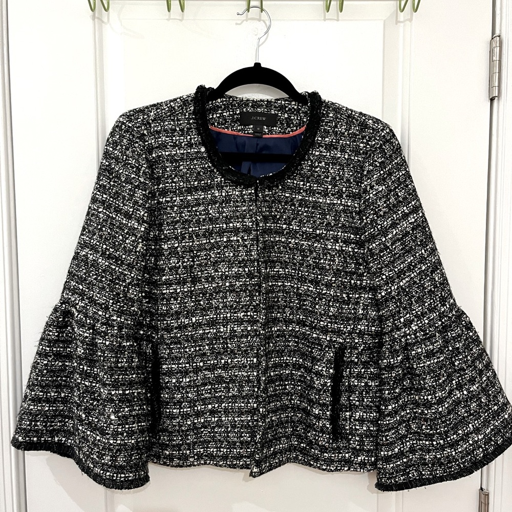 Worn once, J.Crew collection tweed jacket